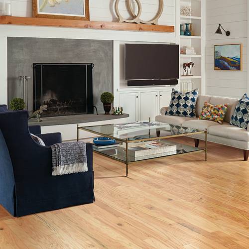 Hardwood flooring for living room | Enfield Carpet Center Inc