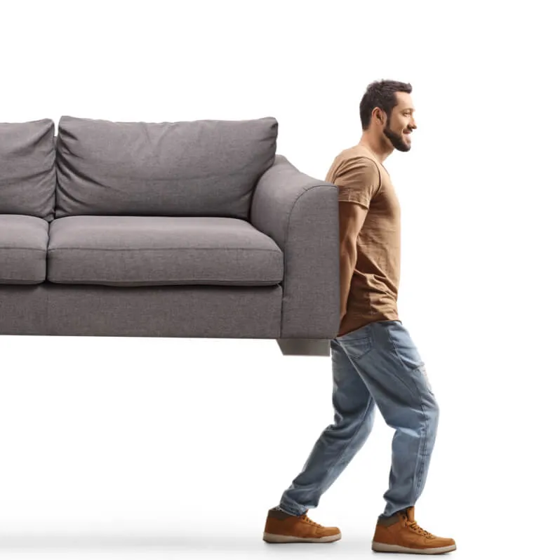 Moving sofa | Enfield Carpet & Flooring